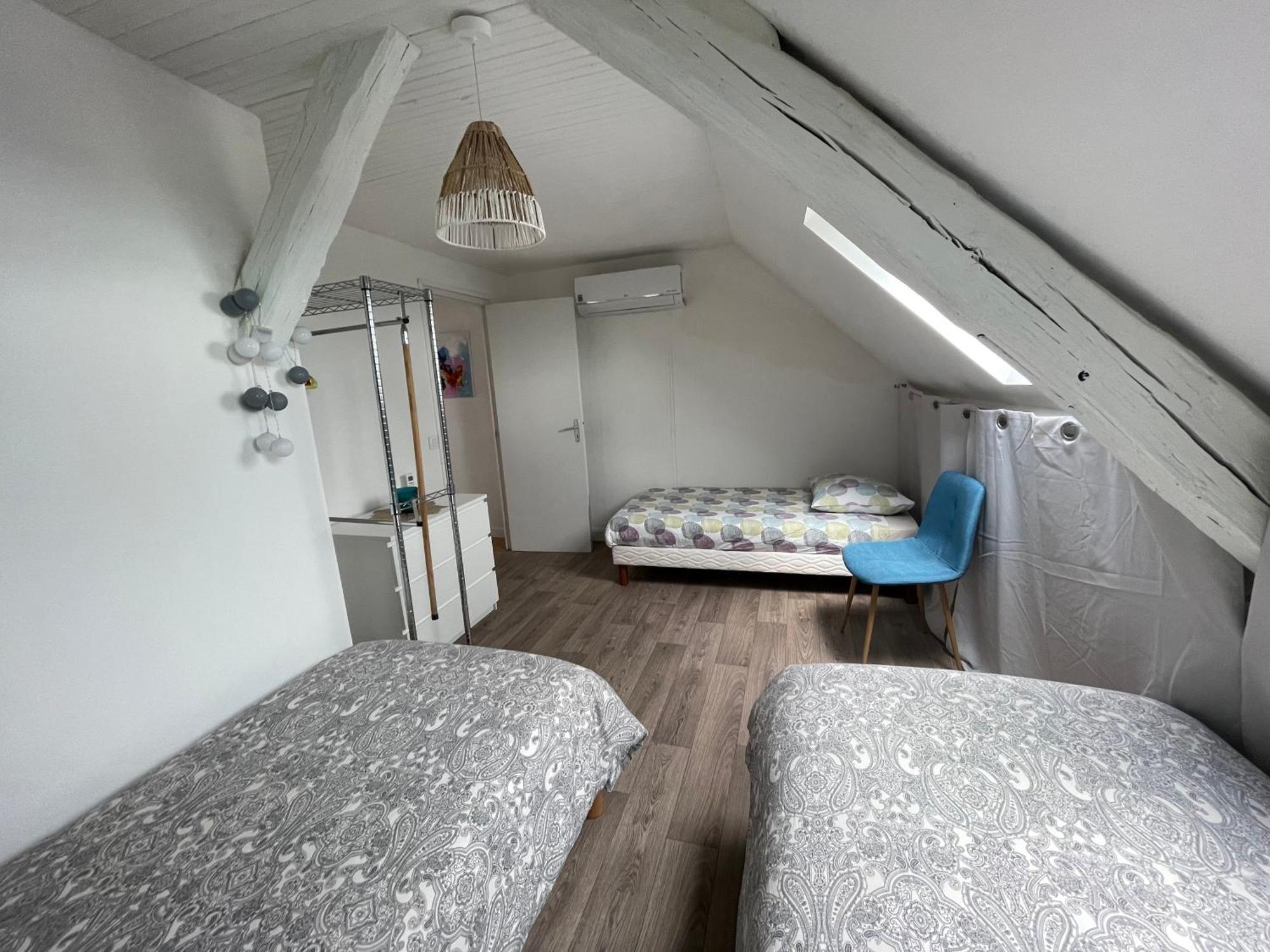 F3 Duplex "O Meuble De Pithiviers" 2 Chambres 8 Personnes Kültér fotó